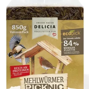 Super-Preis Frunol Delicia Vogelfutter Mehlwürmer Picknic 850 g