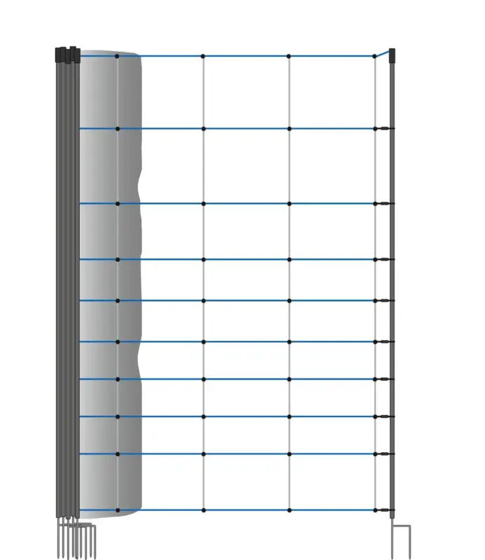 Günstig AKO OviNet Maxi 122 cm, Doppelspitze, 50 m