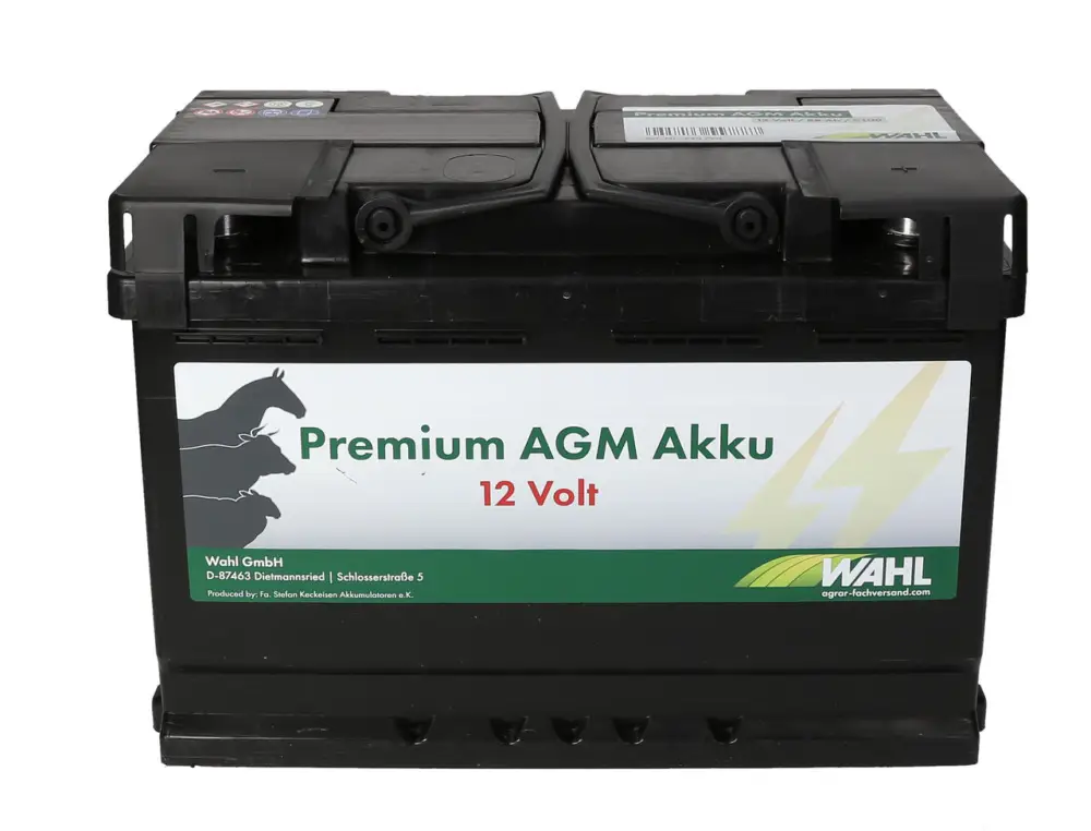 WAHL-FENCE 12 Volt Premium AGM Akku - 12 V, 88 Ah Schnäppchen