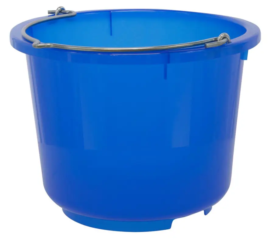 Kerbl Stall- und Baueimer, transparent, 12 l blau Garantierte Lieferung