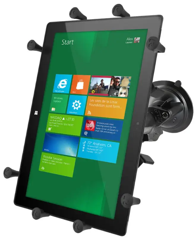Direktkauf RAM-Mounts Saugfußhalterung für 12 Zoll Tablets