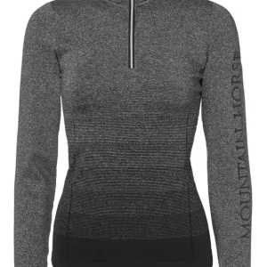 Jetzt Bestellen Mountain Horse Tindra Tech Top black melange, XXS/XS