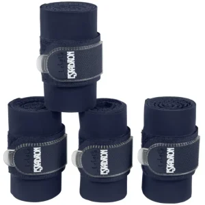 Eskadron Bandagen Softshell Mesh navy, Full = Warmblut Begrenztes Angebot