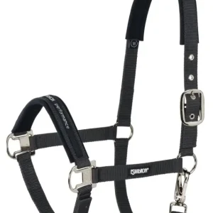 Top-Angebot Eskadron Halfter Pin Buckle black/silver, Pony