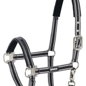 Eskadron Halfter Pin Buckle black-anthra-white, Shetty Preiswert