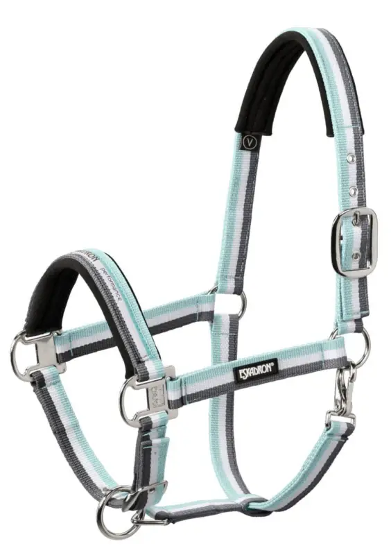 Eskadron Halfter Pin Buckle ice-white-stone, Full = Warmblut Online Kaufen