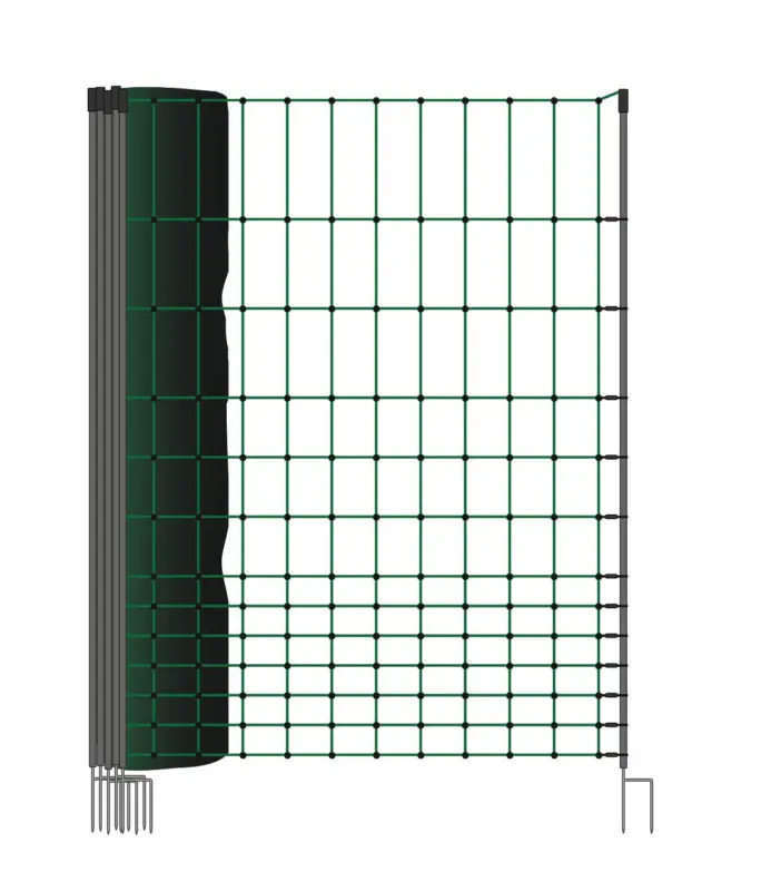 WAHL-FENCE Hühnerzaun 110 cm / 25 m Doppelspitze Neuheit