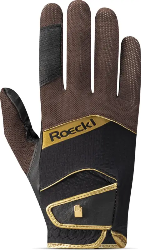 Angebot Roeckl Reithandschuh Millero dark mocha/black, 6,5