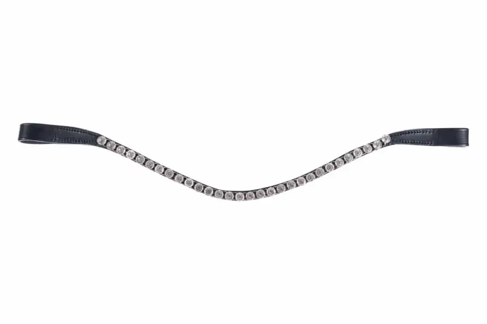 HKM Stirnband Precious weiß, Vollblut Top-Seller