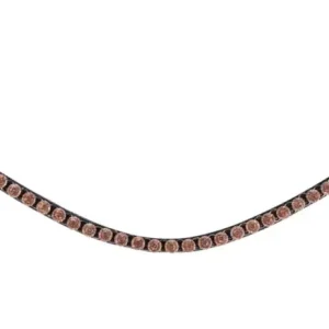 HKM Stirnband Precious rosegold, Warmblut Neuheit