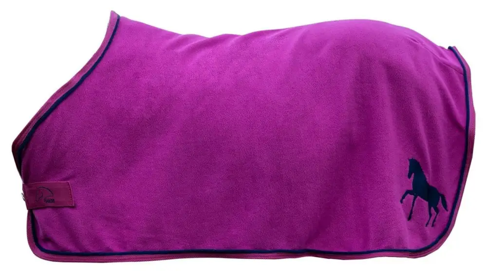 Markenware HKM Abschwitzdecke Mini cranberry, 95 cm