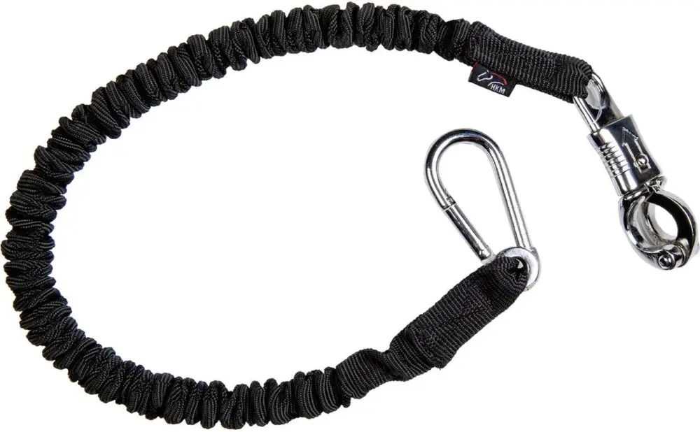 Top-Seller HKM Elastischer Anbindestrick schwarz, 90 cm