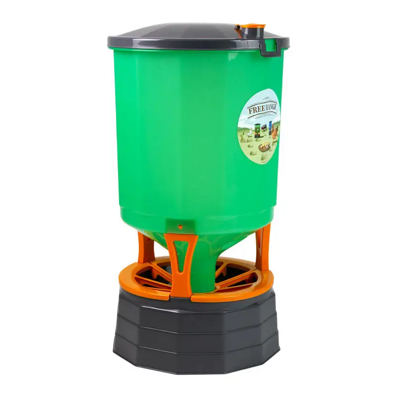 Sichere Zahlung Stand-Futterautomat Geflügel, 35 l grün, 35 l