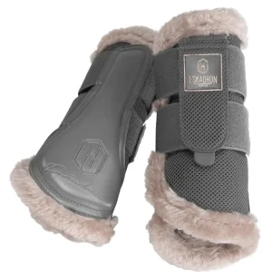 Aktuell Eskadron Gamaschen MESH FAUXFUR earl grey, XL