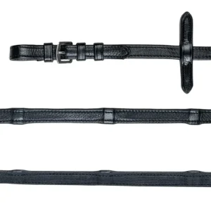 Waldhausen X-Line Gummi-Lederzügel schwarz Angebot