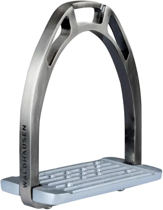 Waldhausen Aluminium Steigbügel grau, 12 cm Meistverkauft