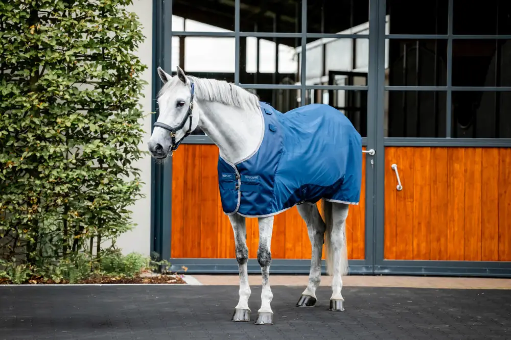 Horseware Ionic Therapy Mesh Cooler imperial blue/silver & navy, 145 cm Neu