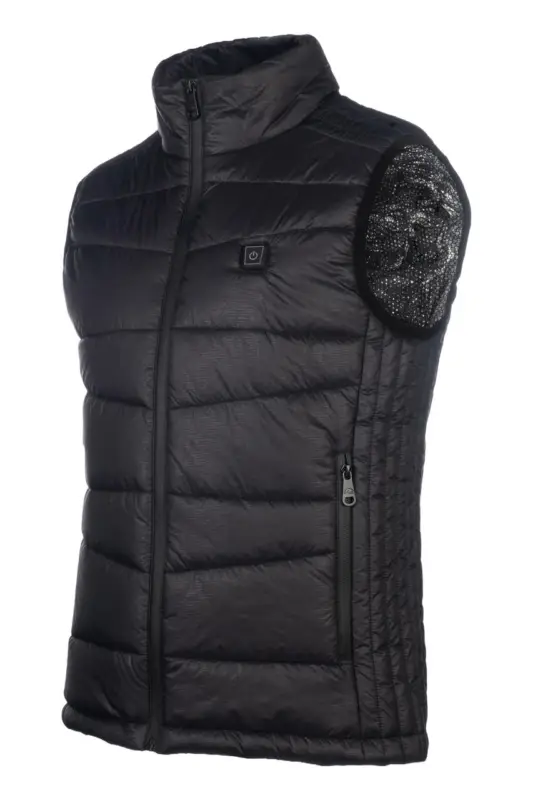 HKM Herren-Heizweste Heat Control Style schwarz, XL Echt