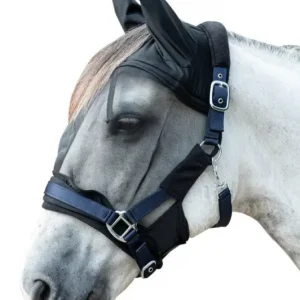 Angebot HKM Fliegenschutzmaske -Premium- schwarz, Pony