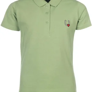 HKM Poloshirt -Claire- jade, 134/140 Preisreduziert