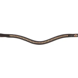 Bestseller Hans Melzer Stirnriemen Berlin braun, X-Full Warmblut extra / Kaltblut