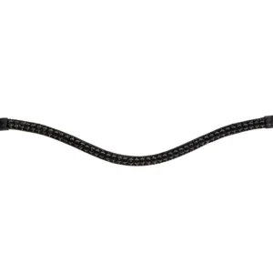 Top-Seller Hans Melzer Stirnriemen Genf schwarz, Cob = Vollblut