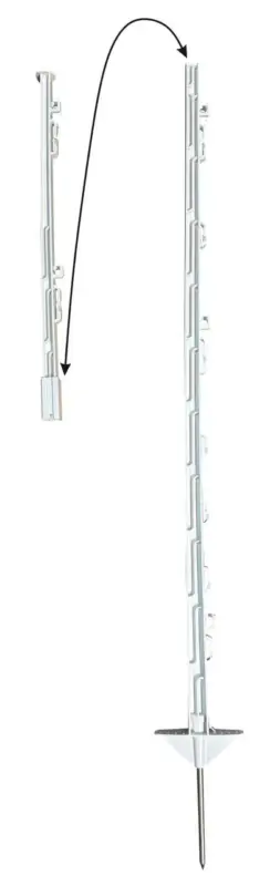Schnäppchen Göbel Kunststoffpfahl weiß 150 cm