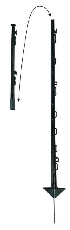 Neu Göbel Kunststoffpfahl grün 150 cm