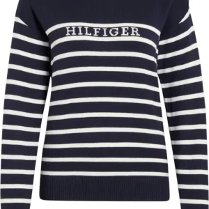 Tommy Hilfiger Fairfield Streifen Pullover desert sky, XS Online Kaufen