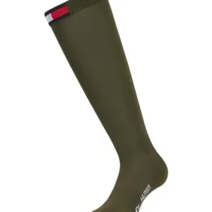 Neu Tommy Hilfiger Newburgh Reitsocken utility olive, 35-38
