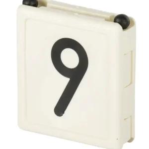 Meistverkauft Kerbl Halsbandnummer DUO, 1-stellig, 6er Pack weiß, 9