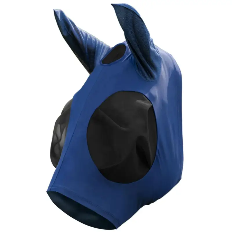 Covalliero Fliegenschutzmaske FinoStretch blau, Full = Warmblut Top-Preis