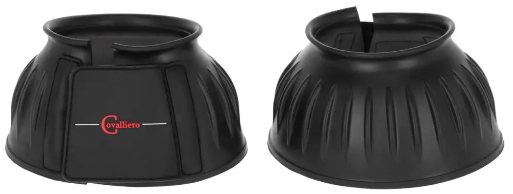 Covalliero Hufglocken Gummi schwarz, Pony Must-Have