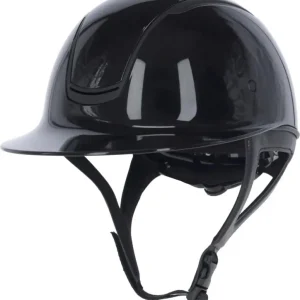 Bestseller Covalliero Reithelm Eclipse Polo lackschwarz, 56 - 58 cm