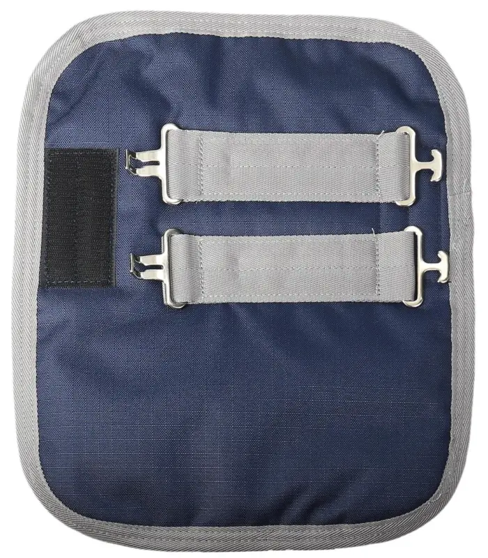 Horseware Amigo Straight Front Chest Extender navy/titanium grey Schnäppchen