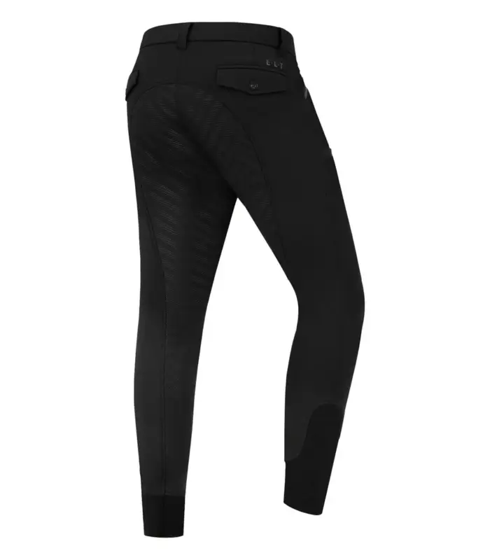 Neue Ware ELT Reithose Marc Silikon, Herren schwarz, 46