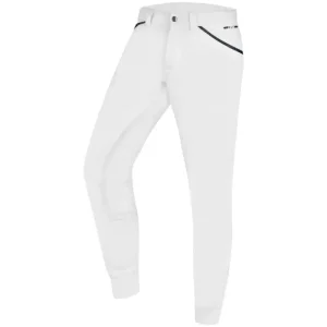 Preis Gesenkt ELT Reithose Marc Silikon, Herren weiß, 50