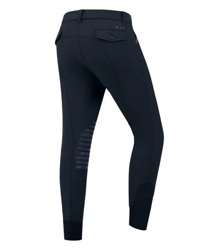Günstig ELT Reithose Mailo Knie Silikon, Herren tiefblau, 48