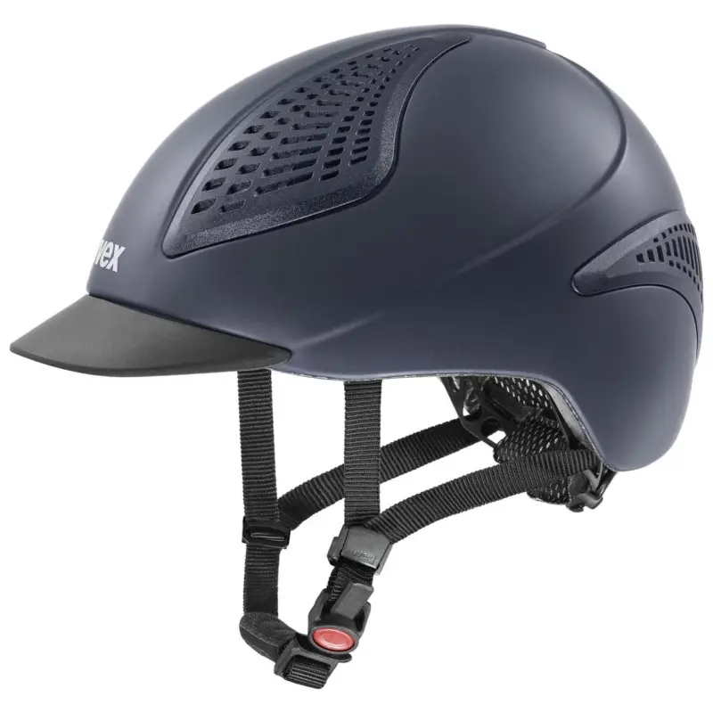 Heißes Angebot uvex Reithelm exxential III blue mat, L-XL (59-61 cm)