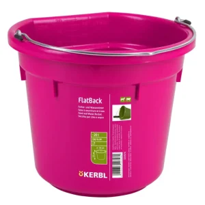 Neue Kollektion Kerbl Futter- und Wassereimer FlatBack pink