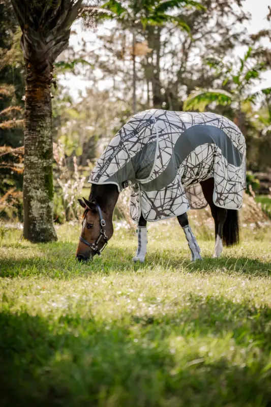 Saisonangebot Horseware Amigo CamoFly Plus camofly print/grey, 130 cm