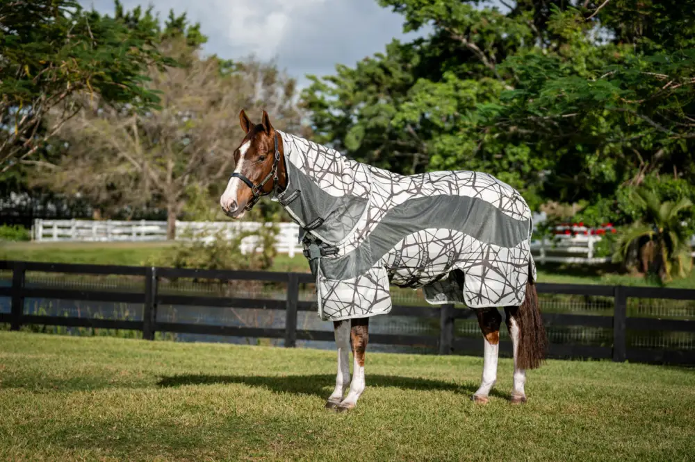 Horseware Amigo CamoFly 3-in-1 Plus camofly print/grey, 160 cm Schnäppchen