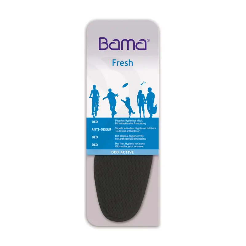 Markenware Bama DEO ACTIVE - Schuhsohlen - schwarz, 36