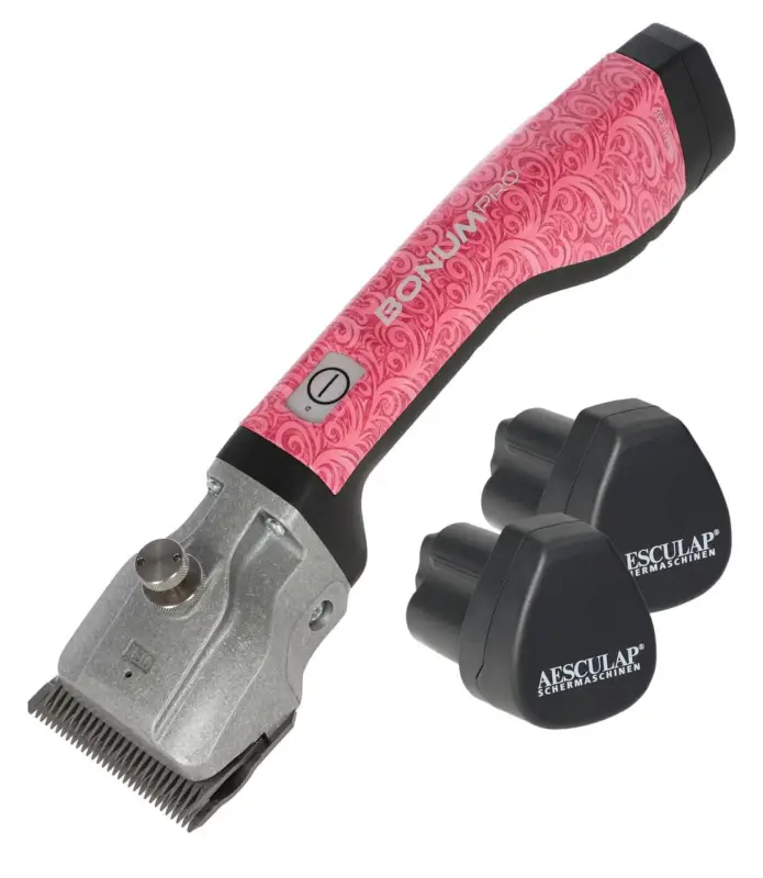 Neue Kollektion Aesculap Bonum Pro 2-Akkuschermaschine Pferd rosa