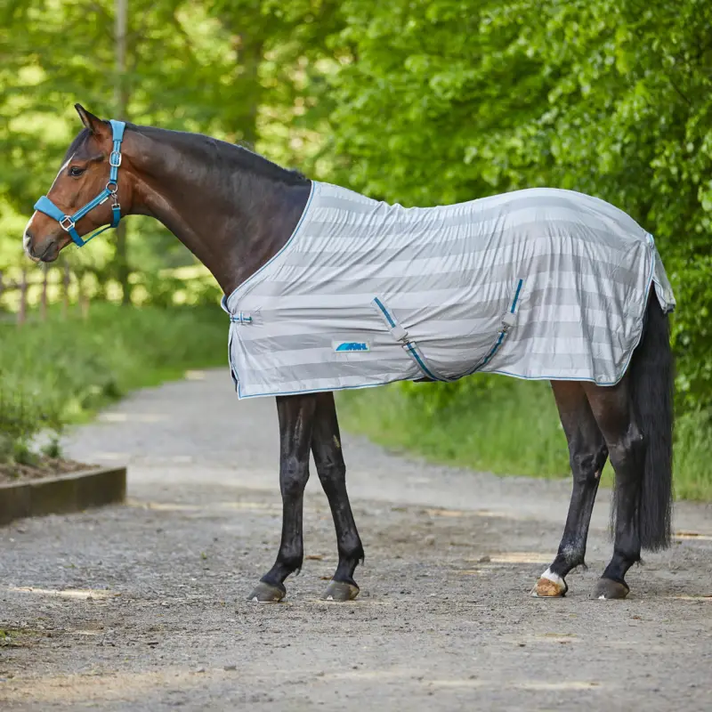 Sichere Zahlung WAHL-Hausmarke Fliegendecke Economic silbergrau, 155 cm