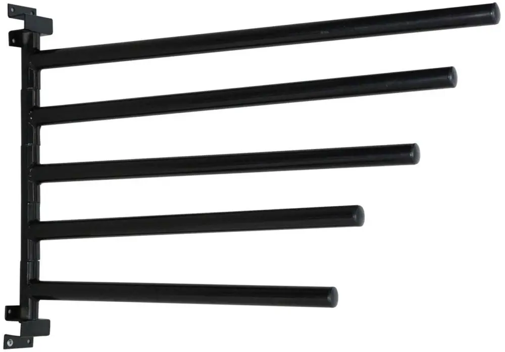 Schneller Versand Waldhausen Schabrackenhalter 5-Schwenkarme schwarz