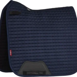 LeMieux Suede Dressurschabracke navy, L Abverkauf
