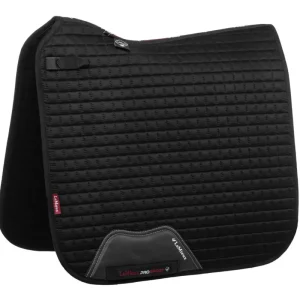 LeMieux Suede Dressurschabracke schwarz, L Expressversand