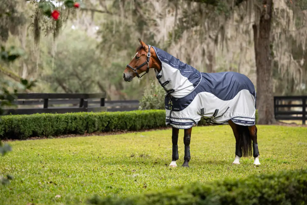 Rabatt LeMieux Arika Shower-Tek Fly Rug grau, 125 cm