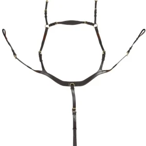 Ausverkauf Hans Melzer Vorderzeug Balve braun/messing, X-Full Warmblut extra / Kaltblut